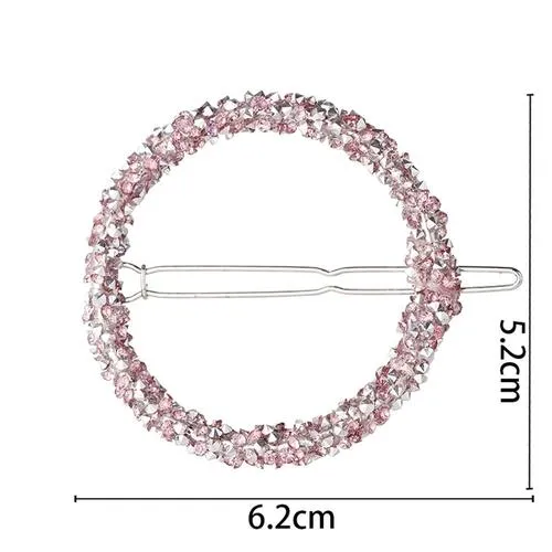 Minimalist Geometric Metal Barrette Hair Clip