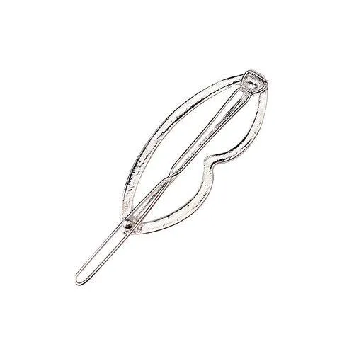 Minimalist Geometric Metal Barrette Hair Clip