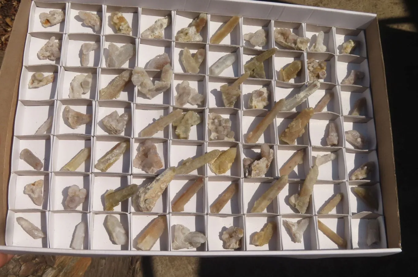 Natural Fairy Spirit Quartz Specimens x 70 From Boekenhouthoek, South Africa