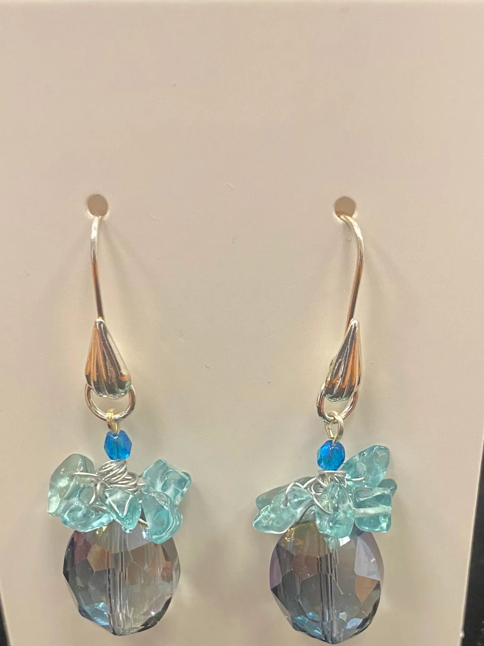 New! Tania Snihur silver sculptural earrings