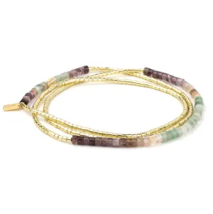 Ombre Stone Wrap - Twilight/Gold