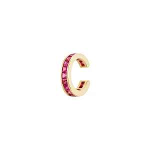 Princess Ruby Single Ear Cuff