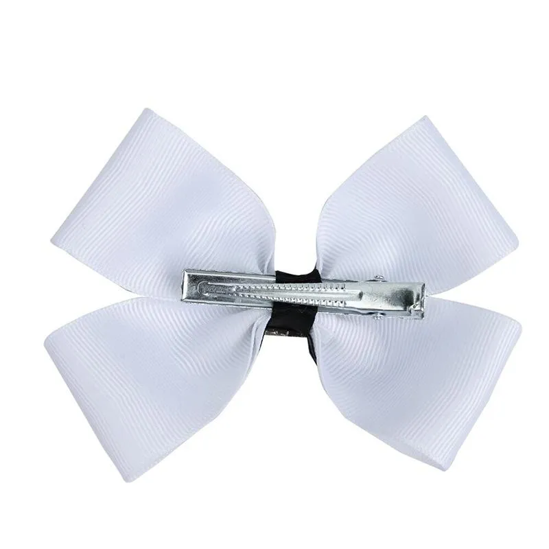 Ribbon Hair Clip Barrette for Kids