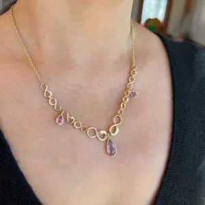 Sapphire Nagini Necklace