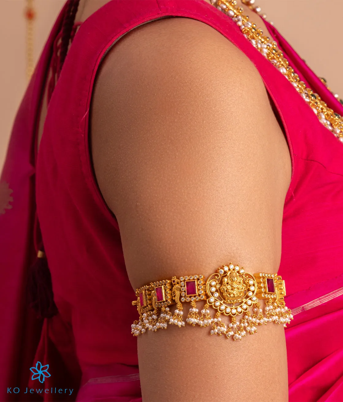 The Bhiti Silver Lakshmi Choker Necklace/ Vanki
