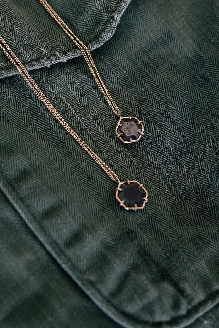 Trapiche Sapphire Necklace