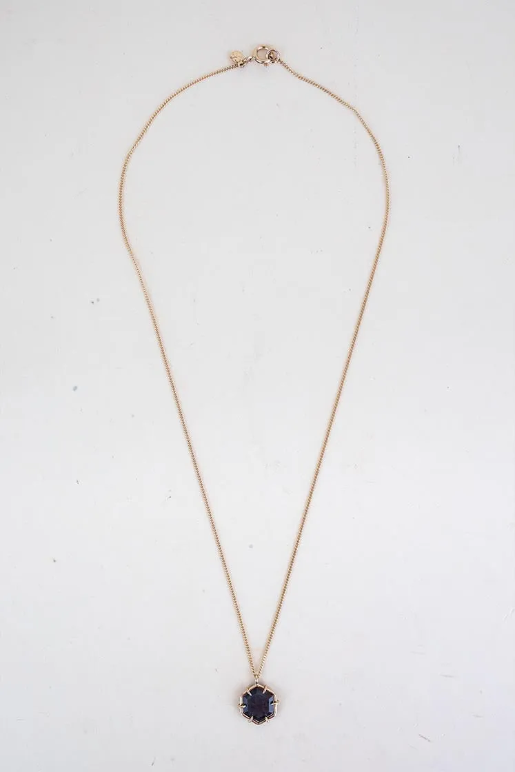 Trapiche Sapphire Necklace