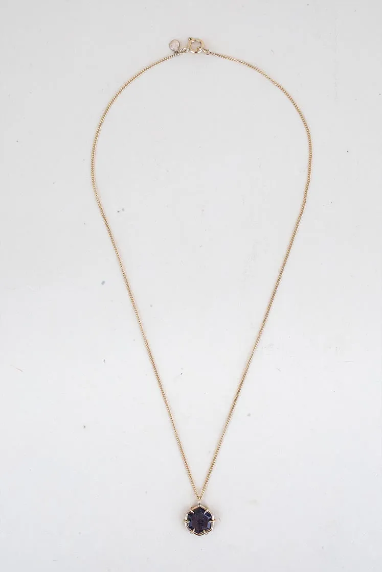 Trapiche Sapphire Necklace