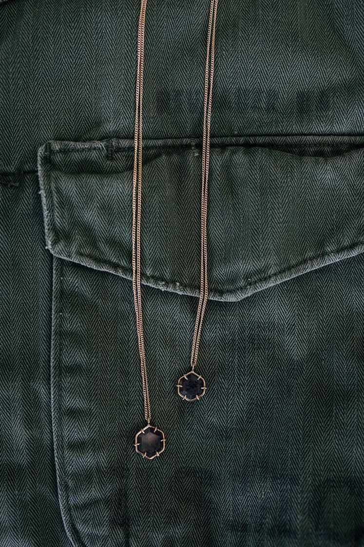 Trapiche Sapphire Necklace