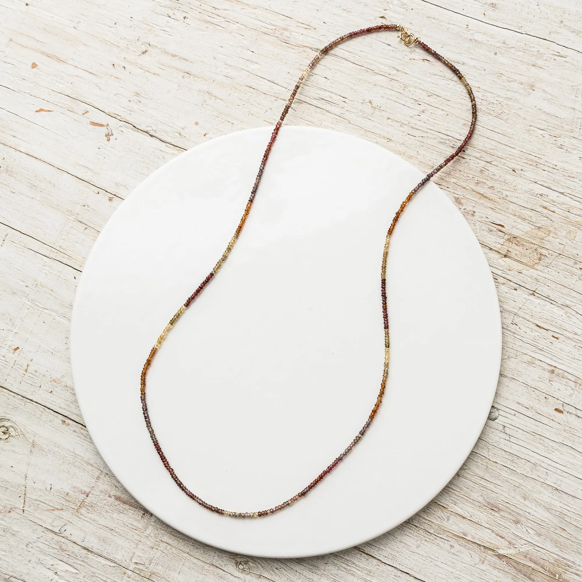 Tunduru Sapphire Beaded Opera Necklace