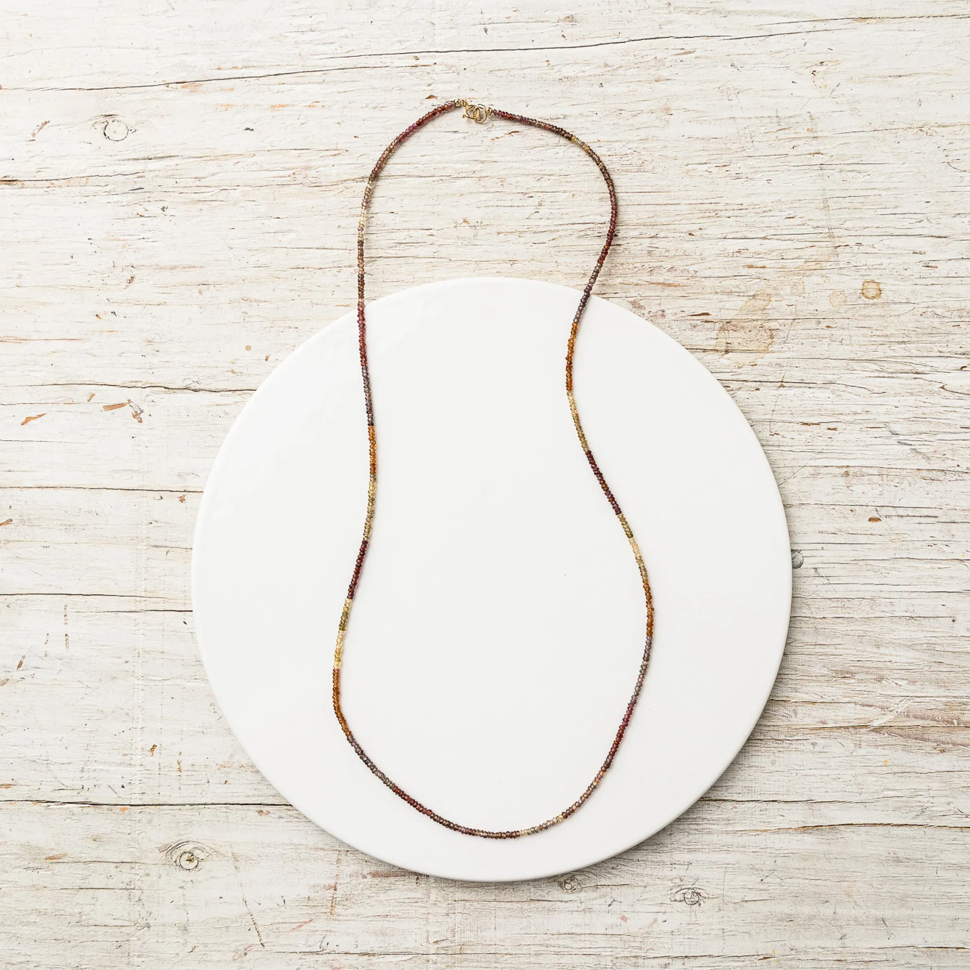 Tunduru Sapphire Beaded Opera Necklace