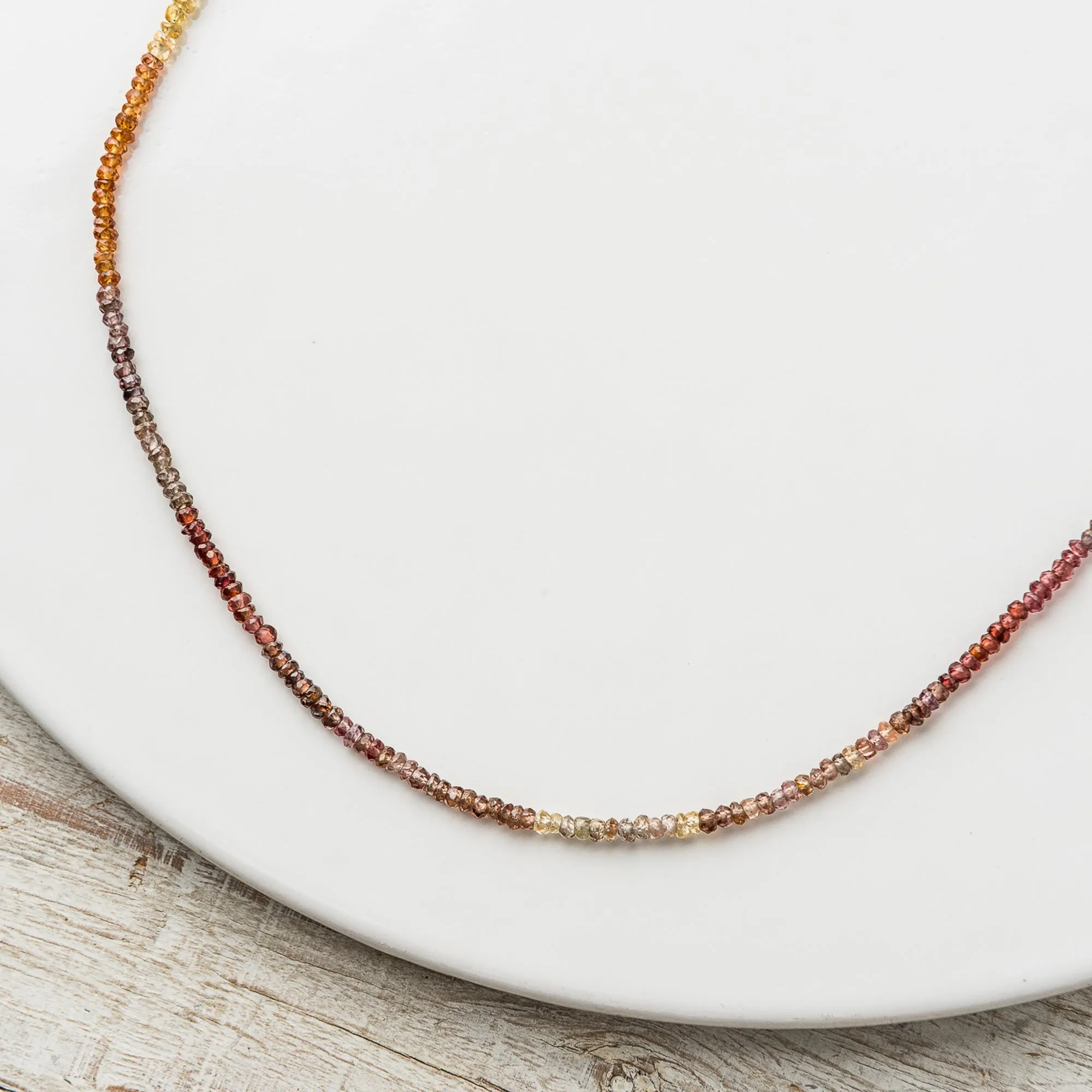 Tunduru Sapphire Beaded Opera Necklace
