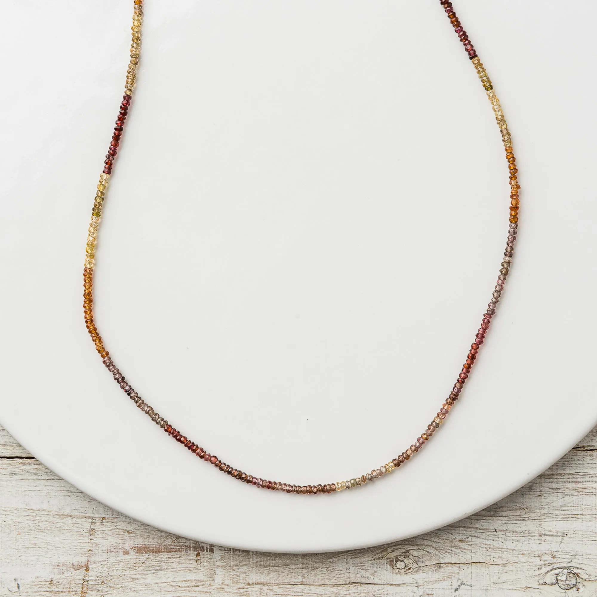 Tunduru Sapphire Beaded Opera Necklace