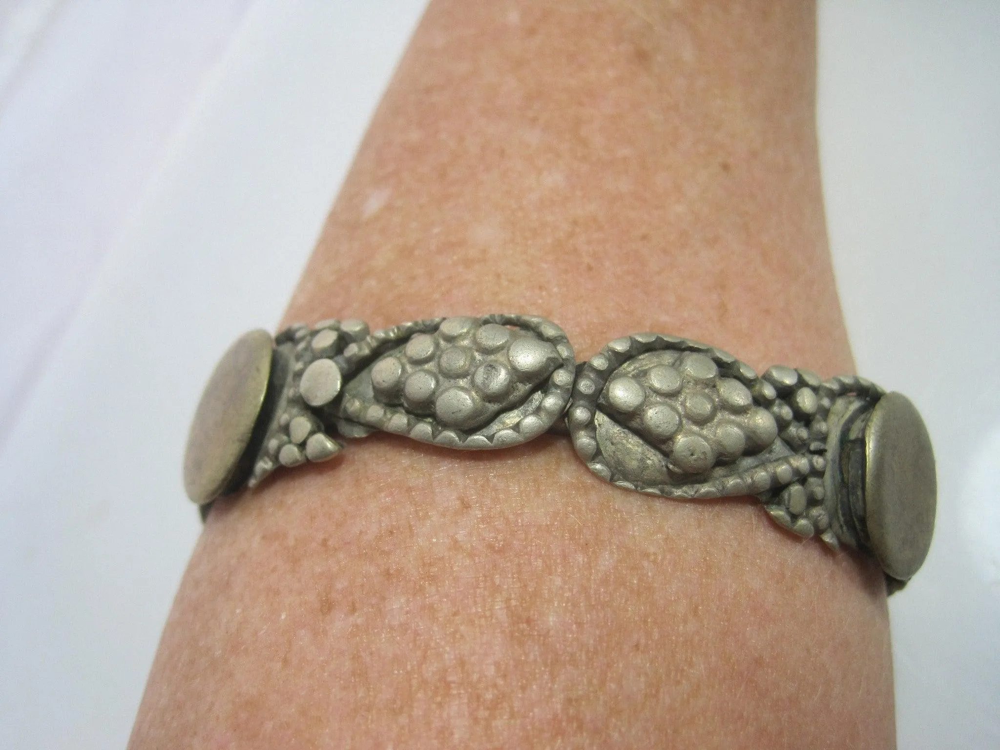 Vintage Bedouin C Shaped Upper Arm Bracelet