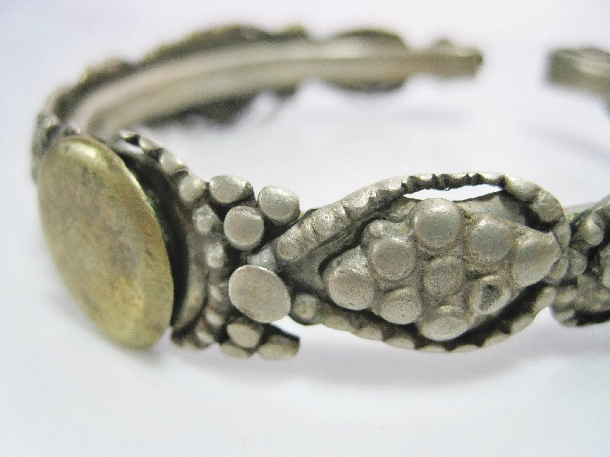 Vintage Bedouin C Shaped Upper Arm Bracelet