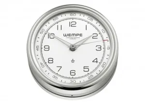 WEMPE Quartz Clock S/S 100mm Ø (PILOT V Series)