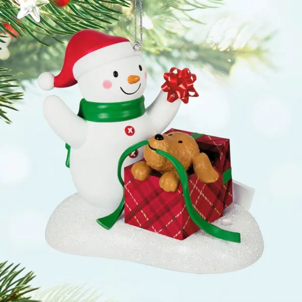 Wrapped Up In Christmas 2024 Musical Ornament