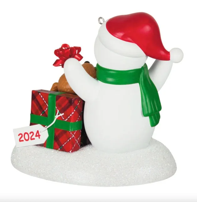 Wrapped Up In Christmas 2024 Musical Ornament
